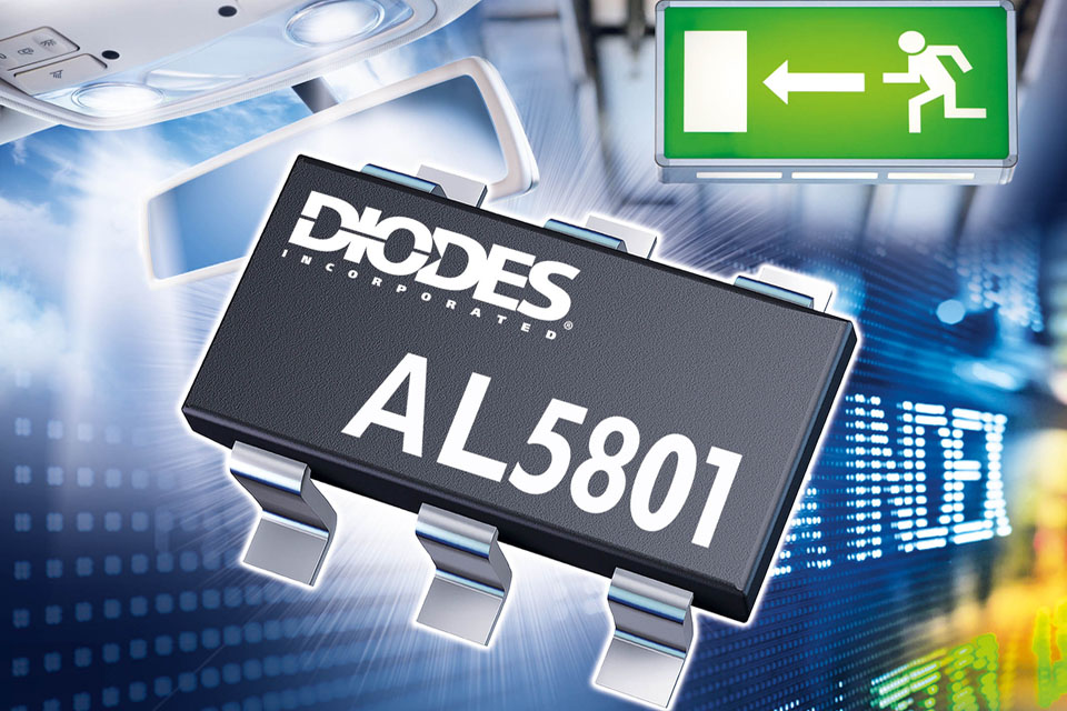 100V Linear LED Driver from Diodes Incorporated DeClutters LowPower